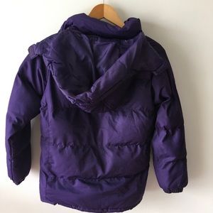 Purple size 14 (XL) winter jacket